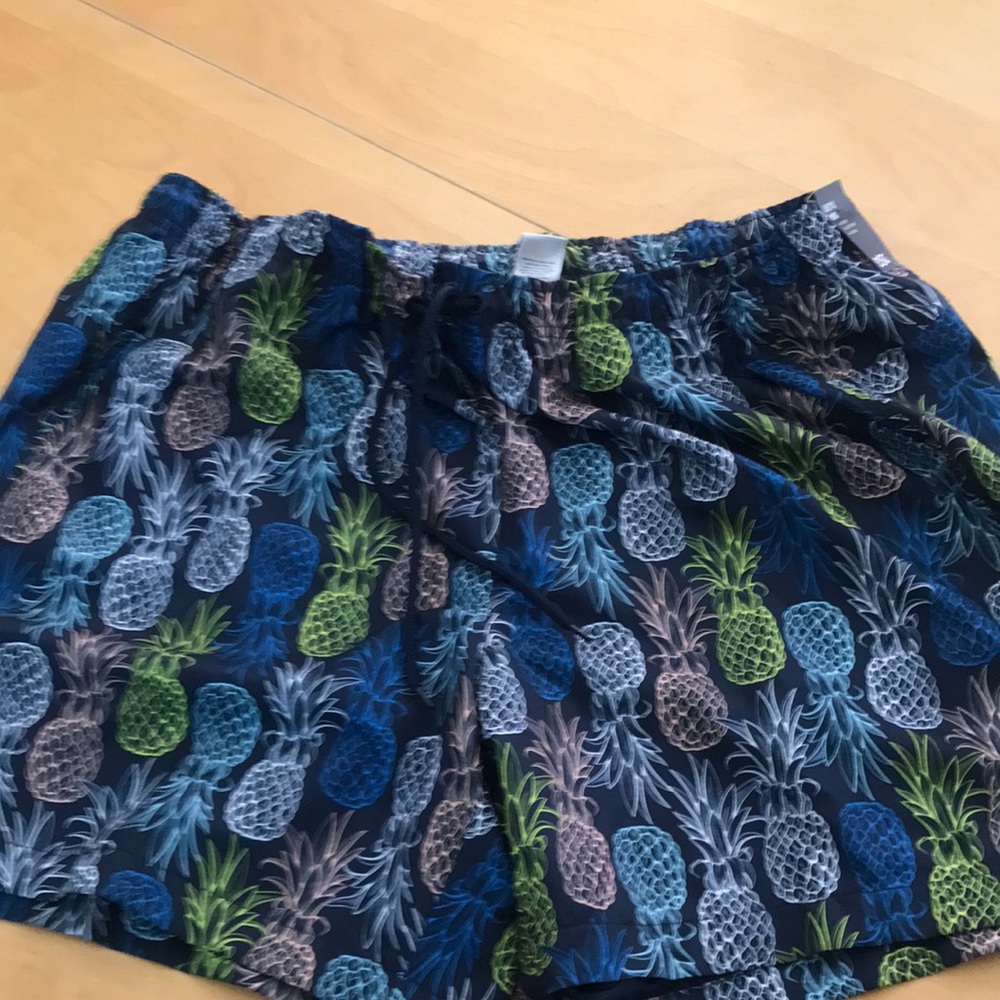 DSG men’s lifestyle short university navy pineapple NWT size 2XL